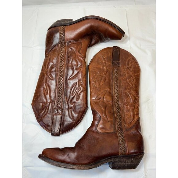 Cole Haan Womens Western boots  Brown Leather size 6.5 - Picture 7 of 12